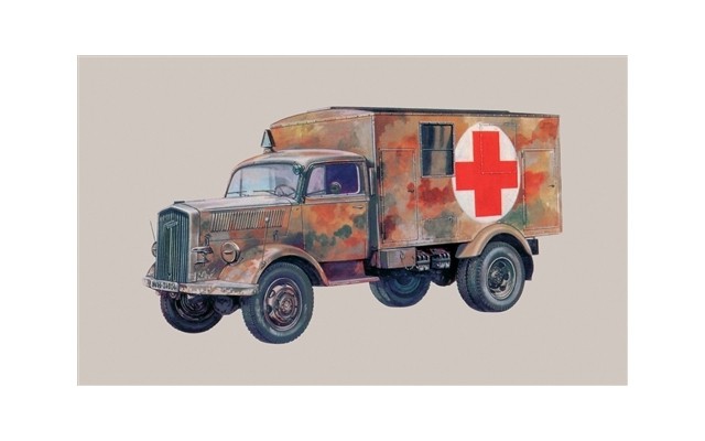 Italeri 1/72 Kfz.305 Ambulance